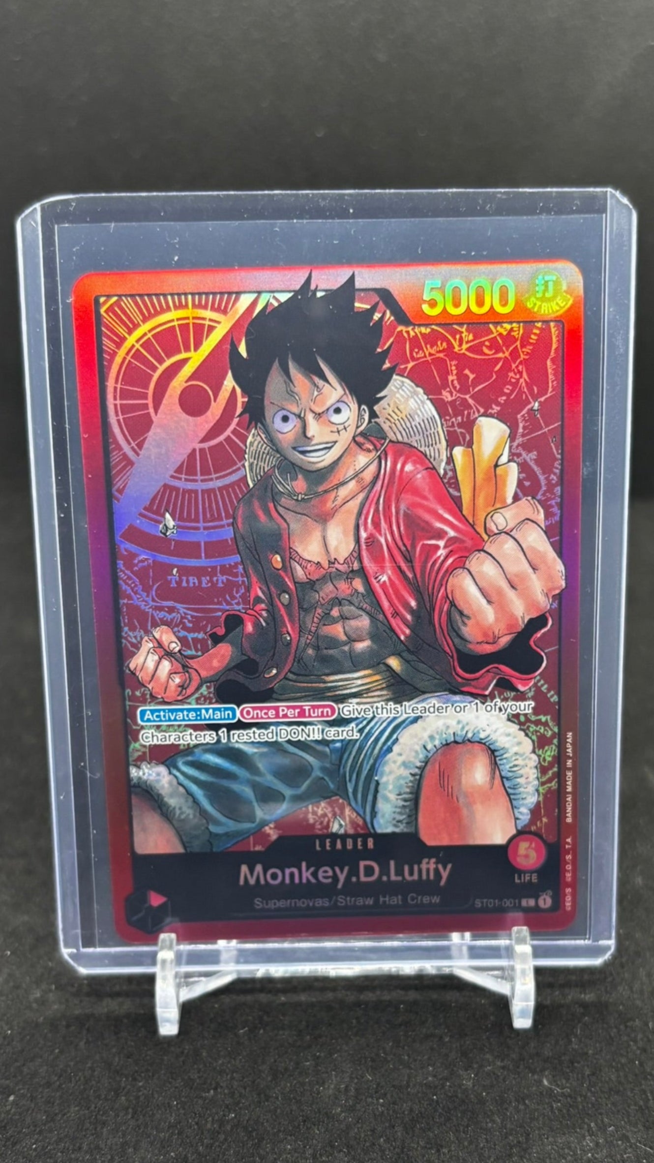 Monkey D Luffy - One Piece TCG ST01-001