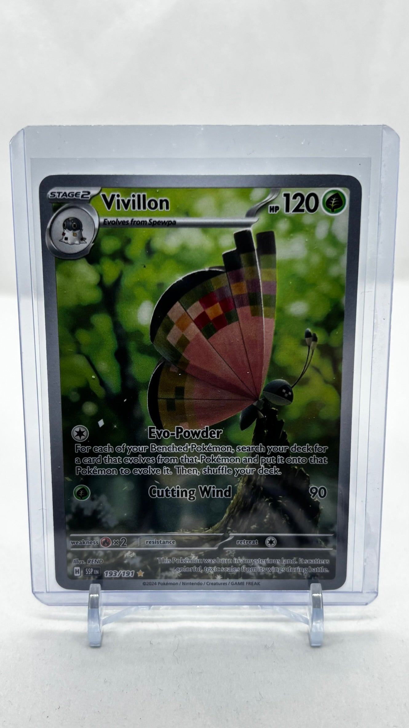 Vivillon - 193/191 - SV08: Surging Sparks (SSP)