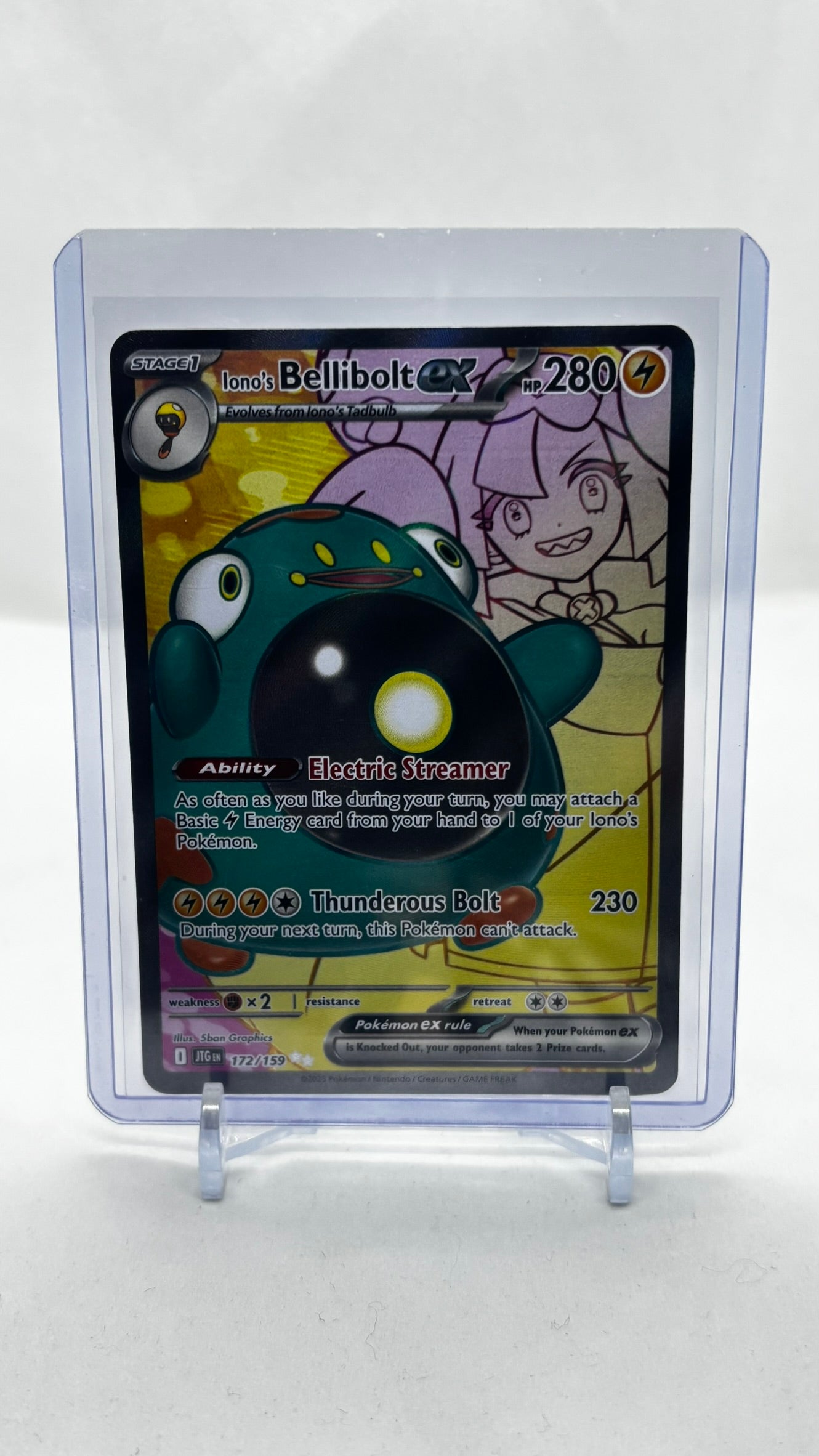 Iono’s Bellibolt Ex #172 – Journey Together