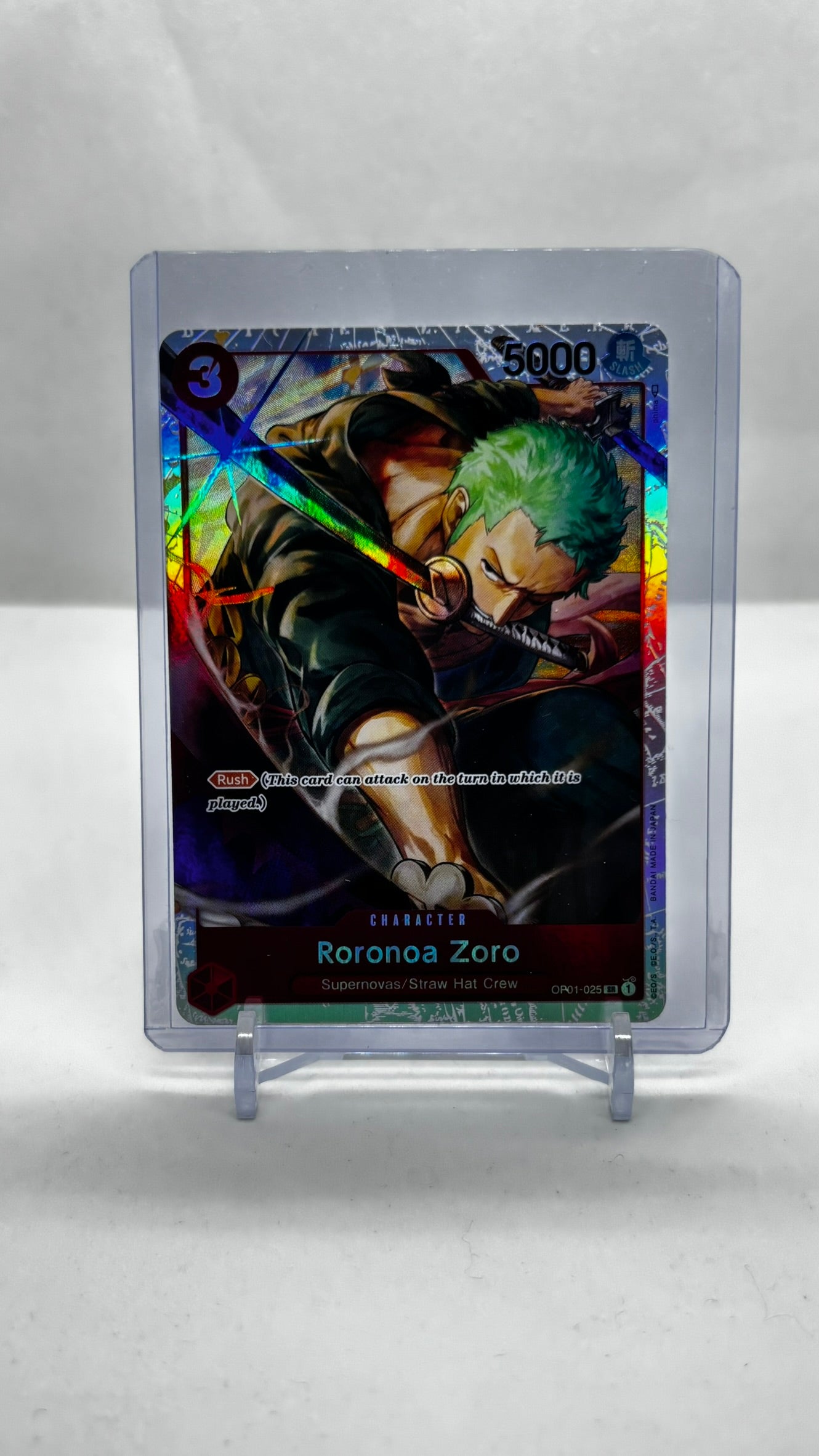 Roronoa Zoro - One Piece TCG OP01-025