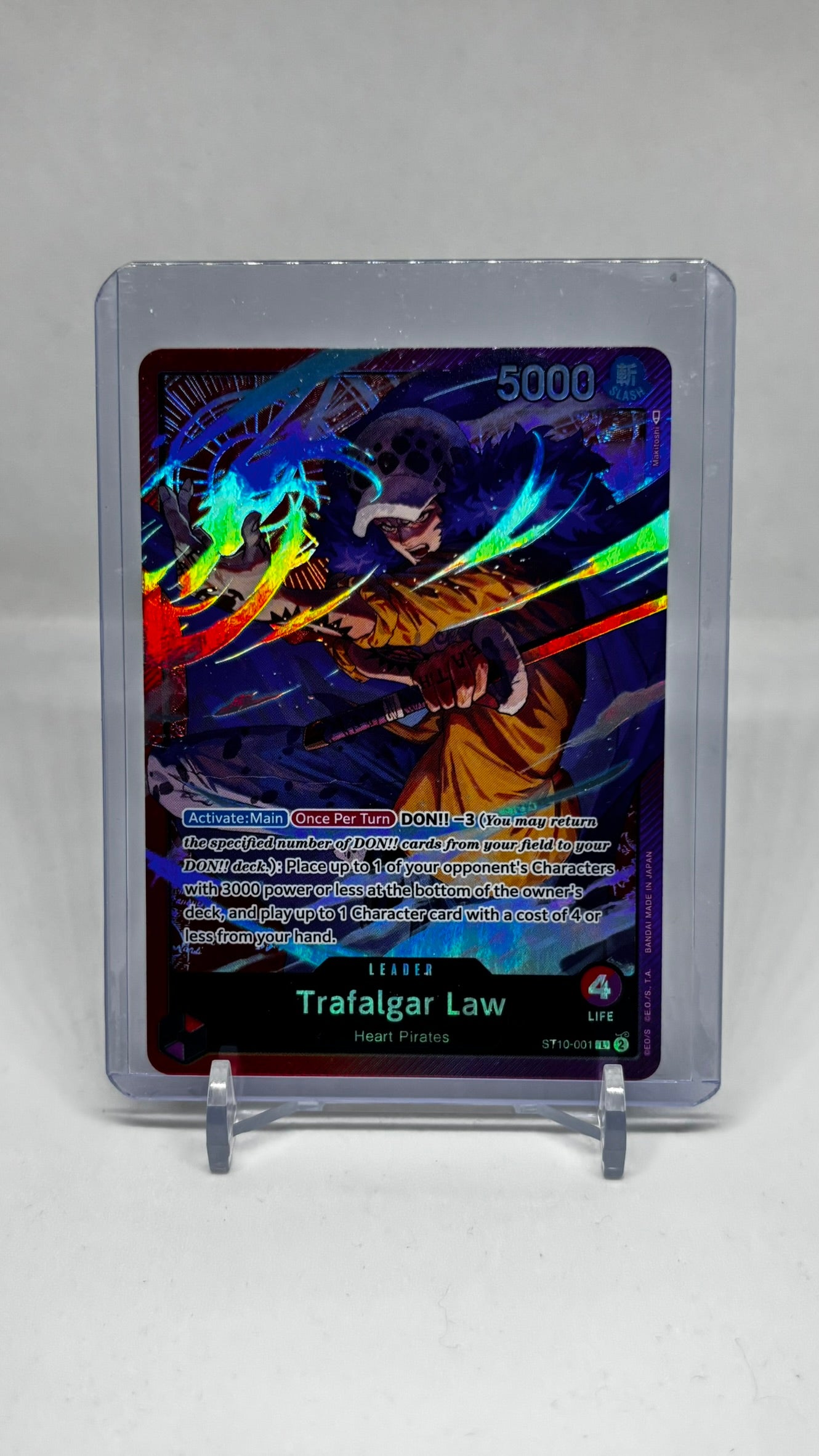Trafalgar Law - One Piece TCG ST10-001