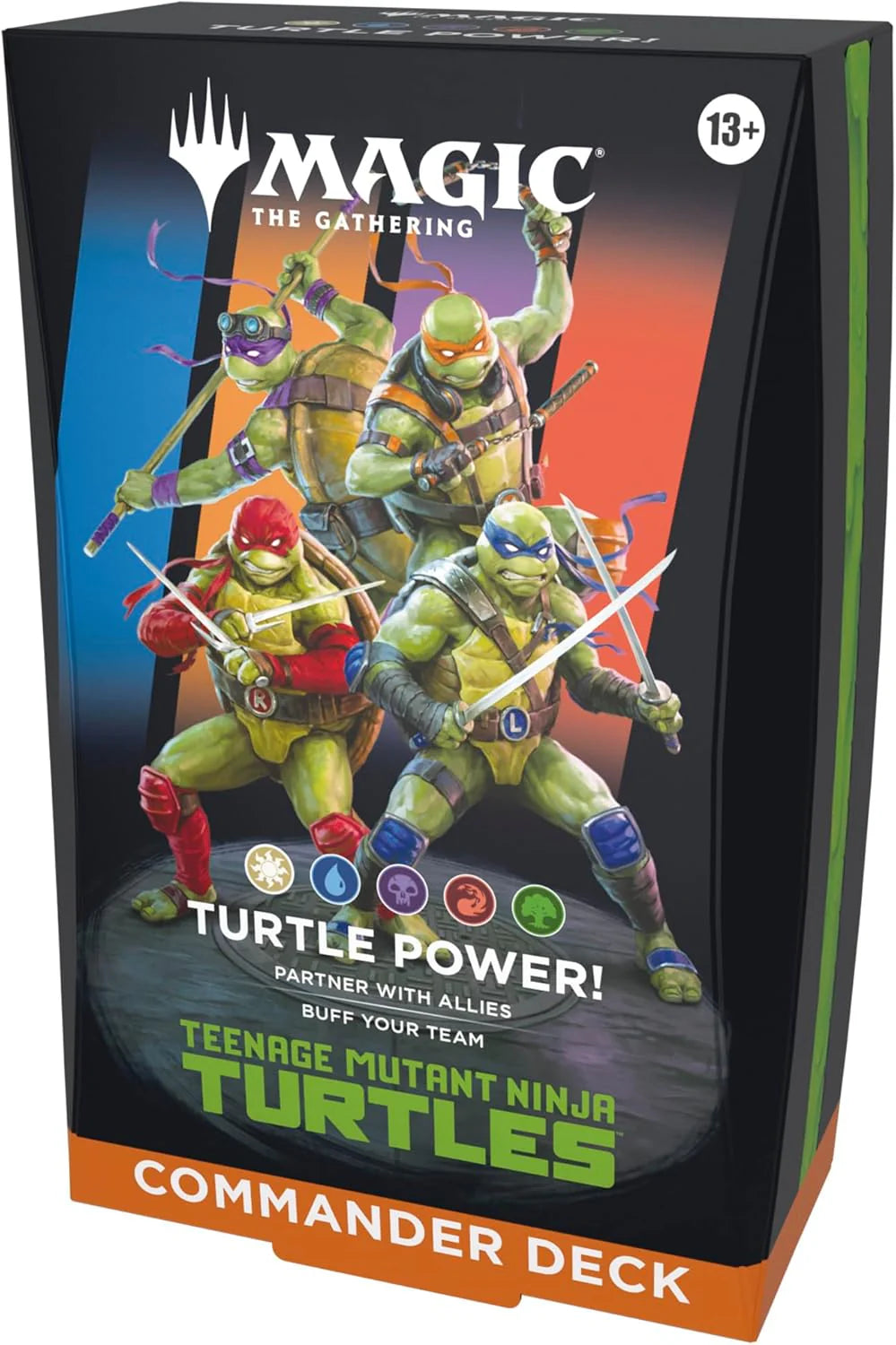 TMNT Teenage Mutant Ninja Turtles - Commander Deck INGLES