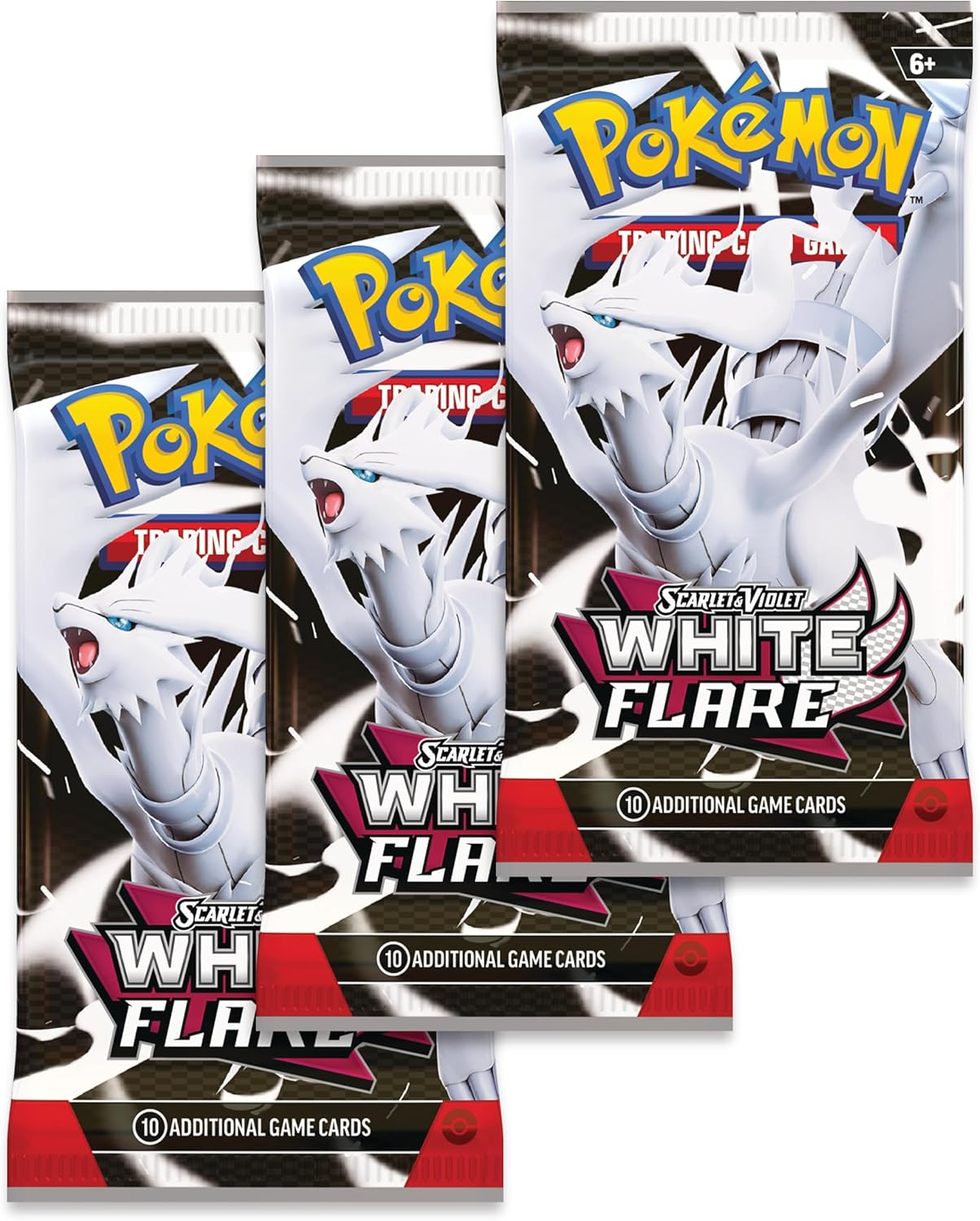 Scarlet & Violet—White Flare Tech Sticker Collection