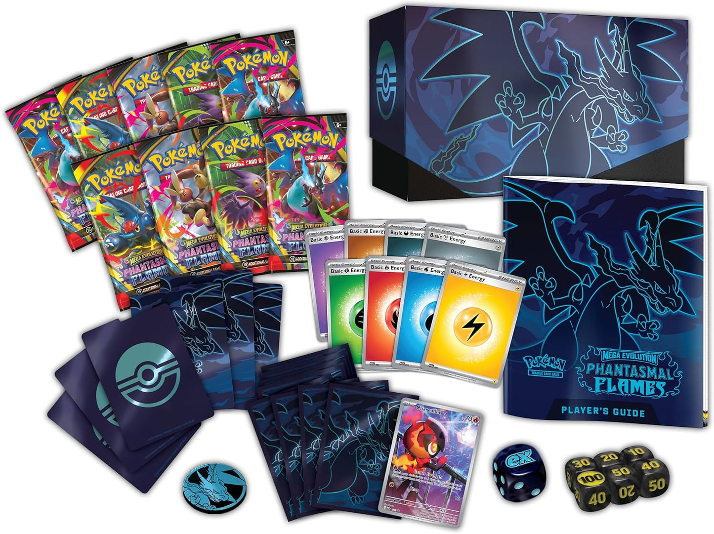 Phantasmal Flames - Elite Trainer Box Inglés