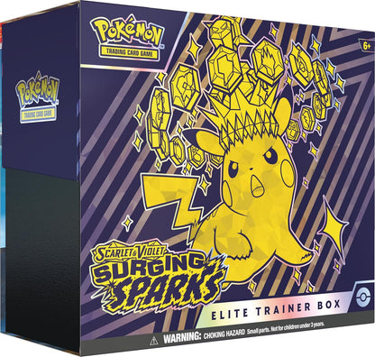 Surging Sparks - Elite Trainer Box Inglés