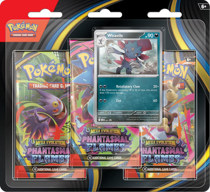 ME Phantasmal Flames 3Pack Blister - Sneasel