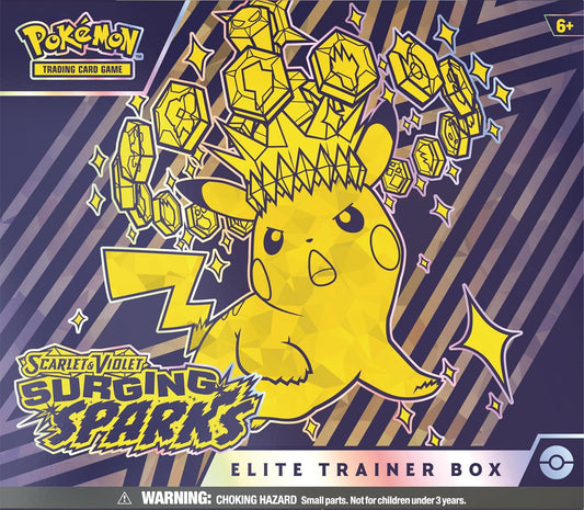 Surging Sparks - Elite Trainer Box Inglés