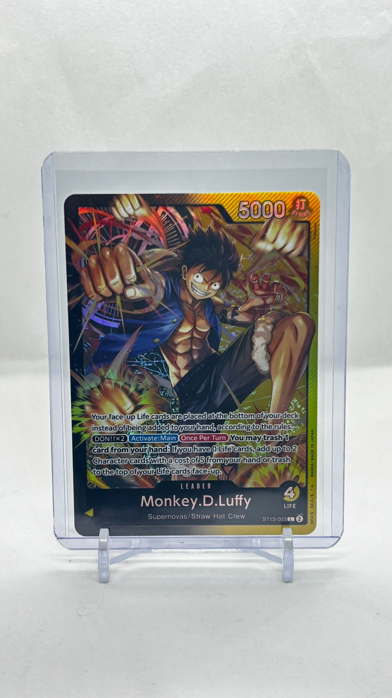Monkey D. Luffy - One Piece TCG ST13-003 L