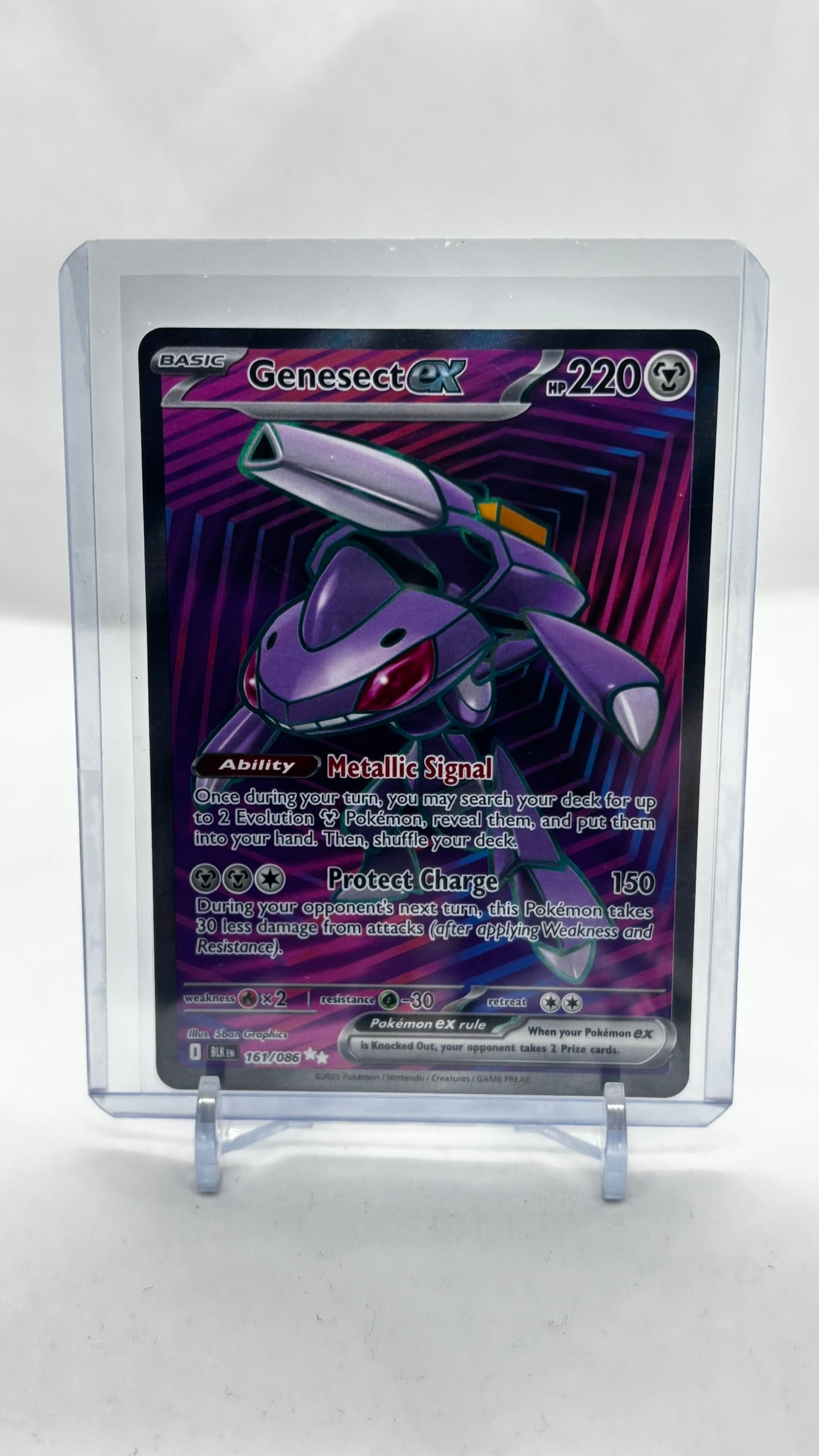 Genesect ex #161 – Black Bolt