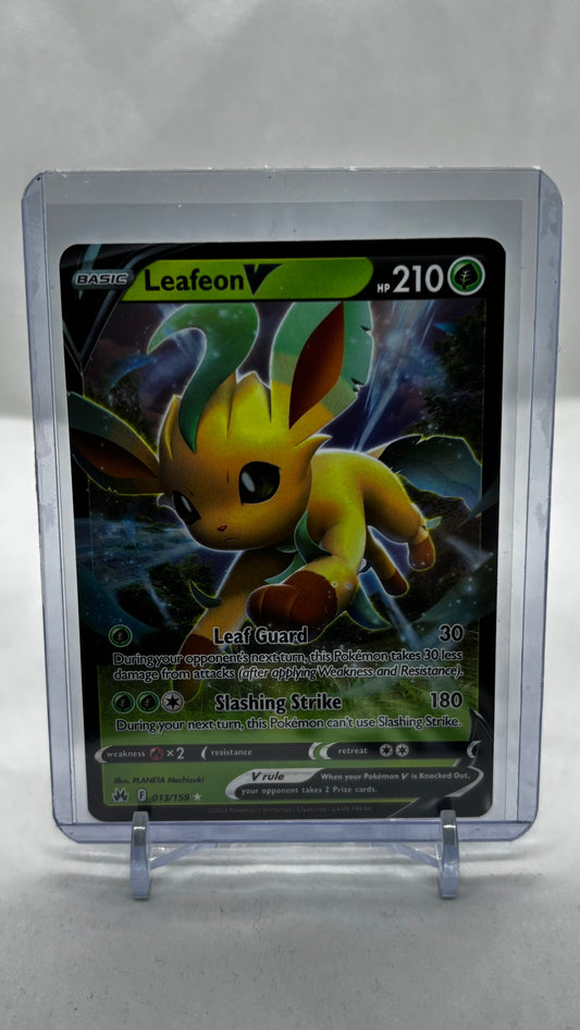 Leafeon V - 013/159 Crown Zenith