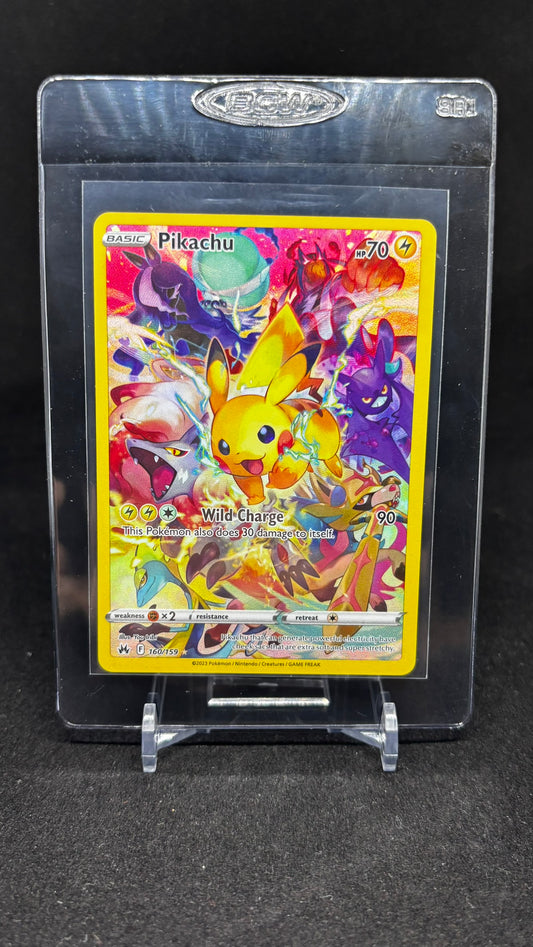 Pikachu #160 – Crown Zenith