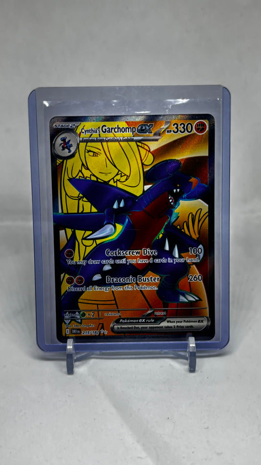 Cynthia's Garchomp Ex (Destined Rivals) - 215/182