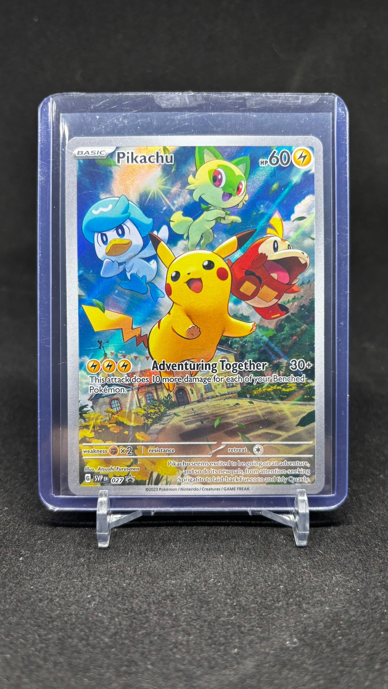 Pikachu [Paldea] #27 – Pokémon Promo