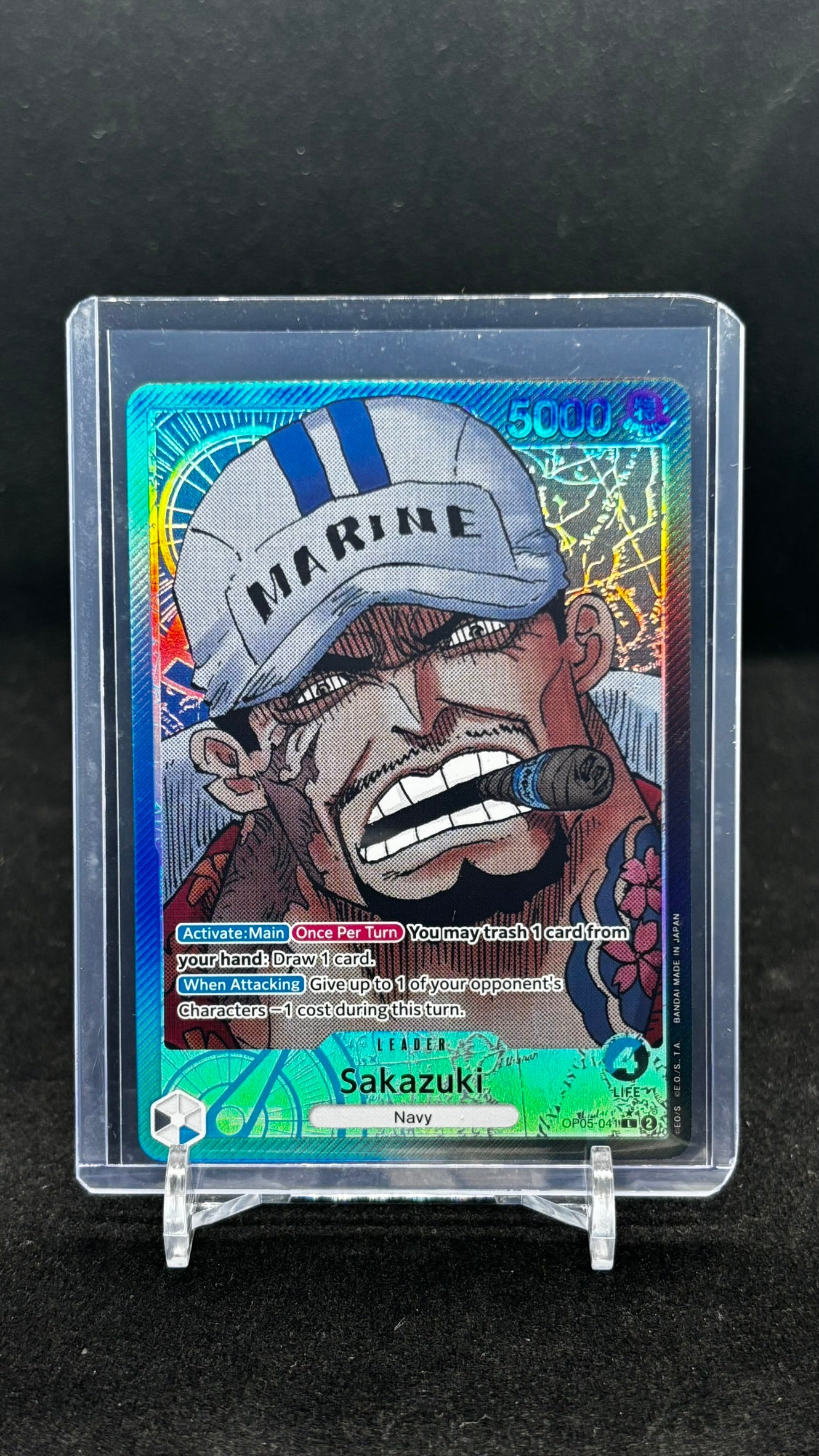 Sakazuki - One Piece TCG [Alternate Art] OP05-041