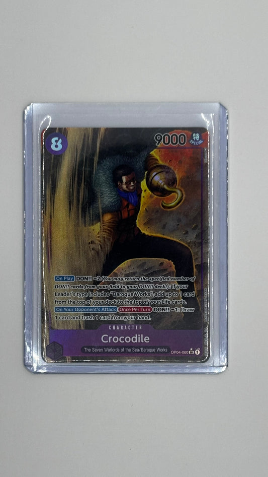 Crocodile (060) (Alternate Art) - OP04-060