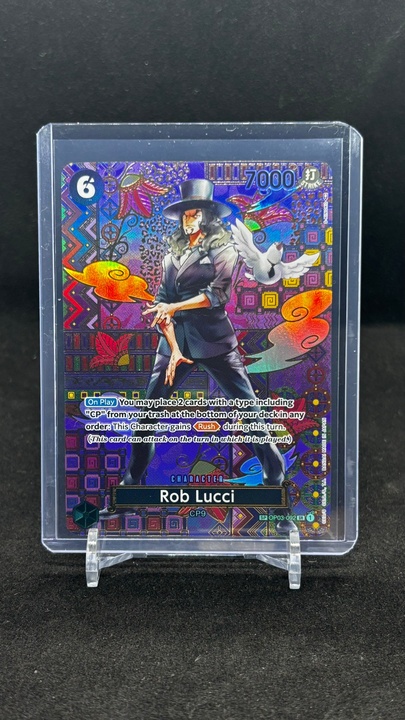 Rob Lucci [SP] - One Piece TCG OP03-092