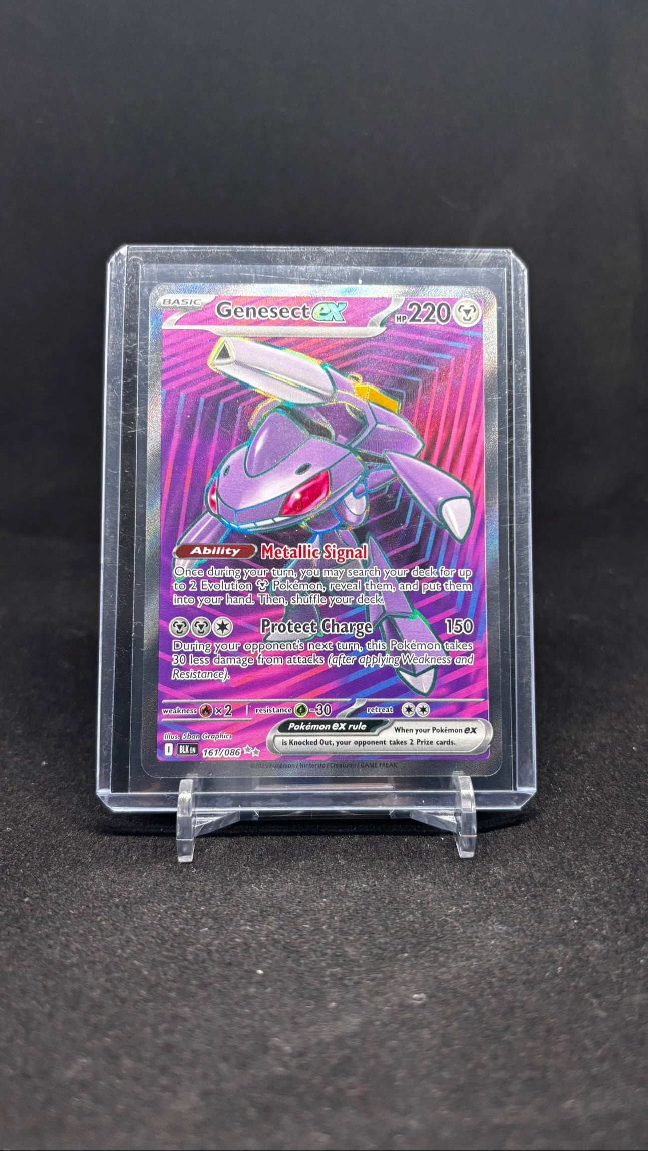 Genesect ex #161 – Black Bolt