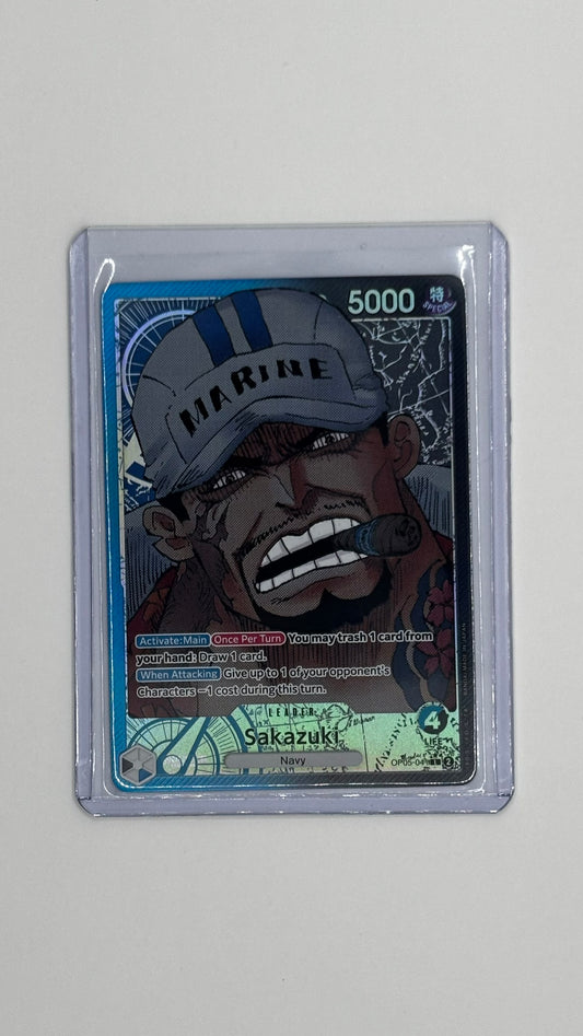 Sakazuki (Alternate Art) - OP05-041