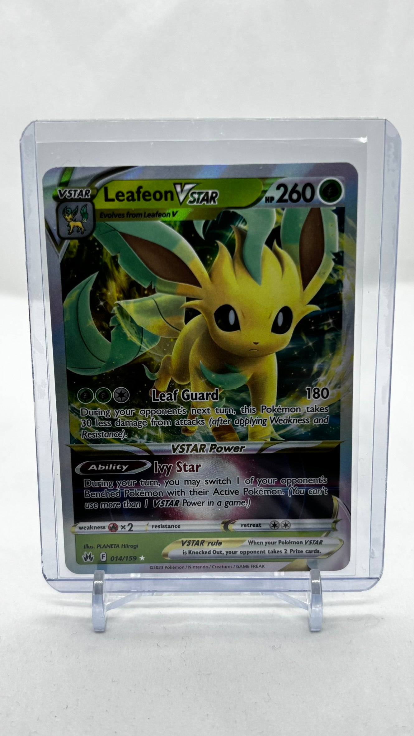 Leafeon VSTAR - 014/159 Crown Zenith