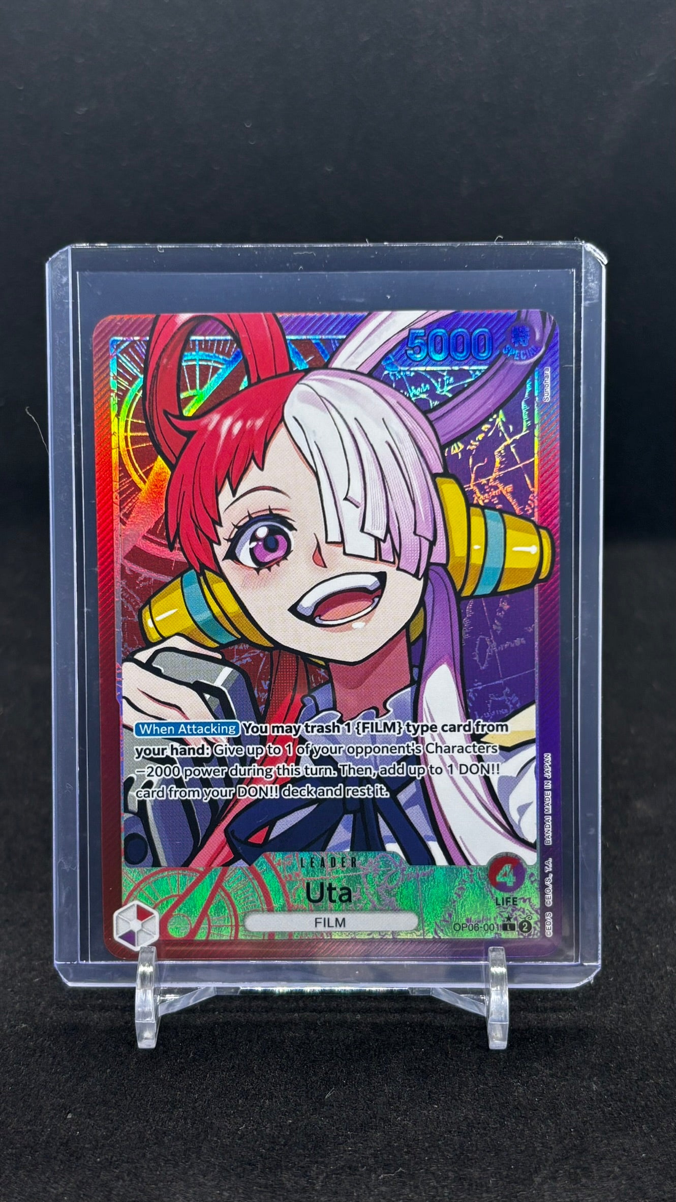 Uta - One Piece TCG [Alternate Art] OP06-001