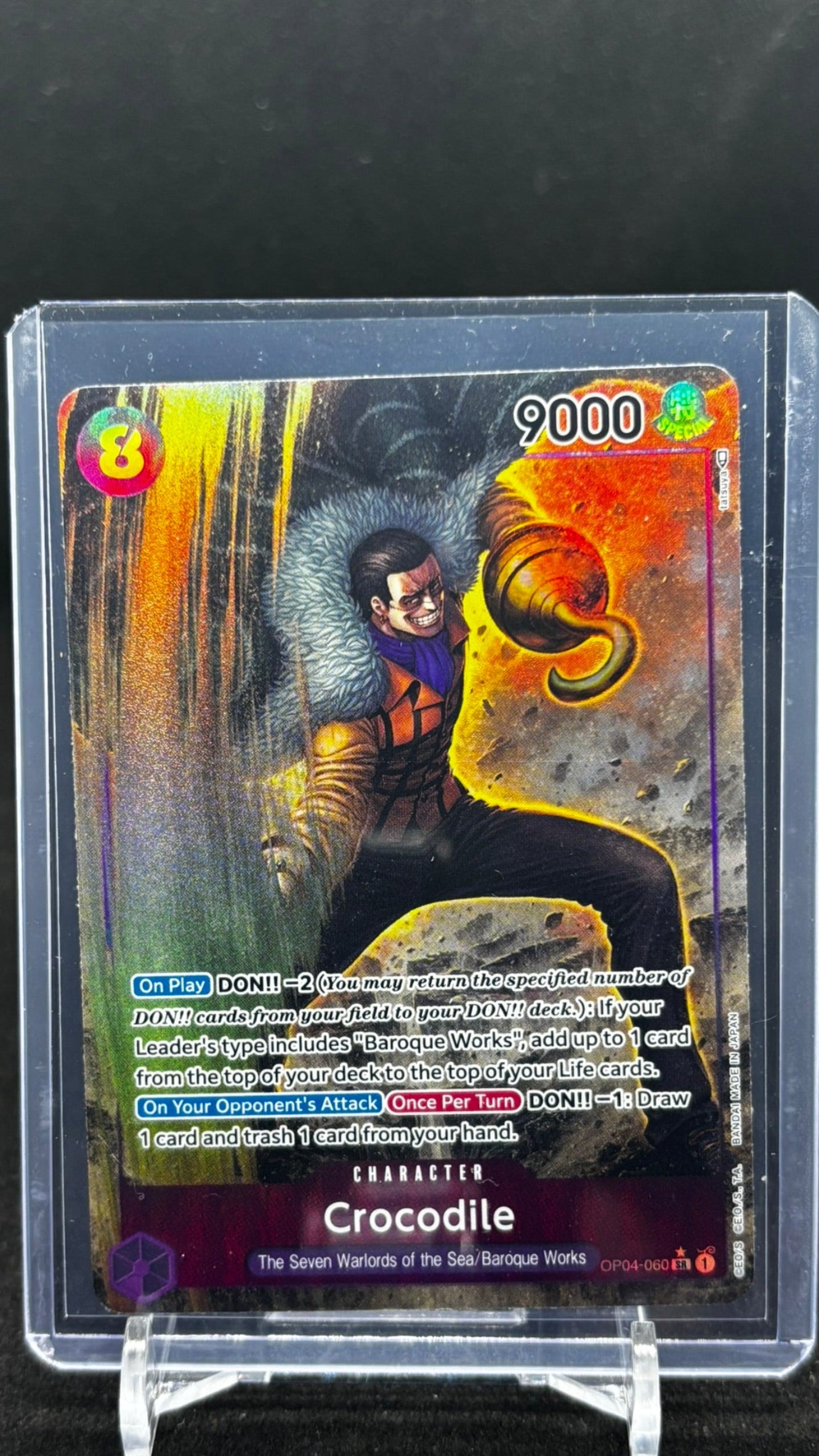 Crocodile - One Piece TCG [Alternate Art] OP04-060