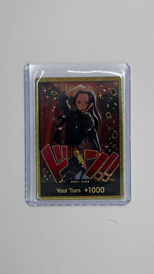 DON!! Card [Nico Robin Gold]