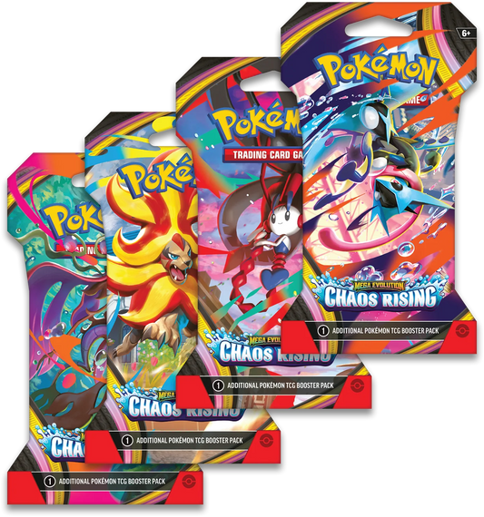 PREVENTA - Booster Pack Sleeved Chaos Rising