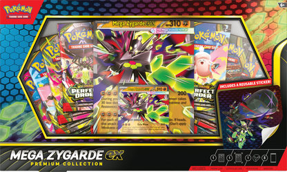 PREVENTA Mega Zygarde EX Premium Collection en Ingles - FECHA DE SALIDA: 1 DE MAYO DE 2026