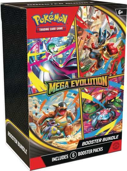 Mega Evolutions - Booster Bundle 6 Pack En Inglés
